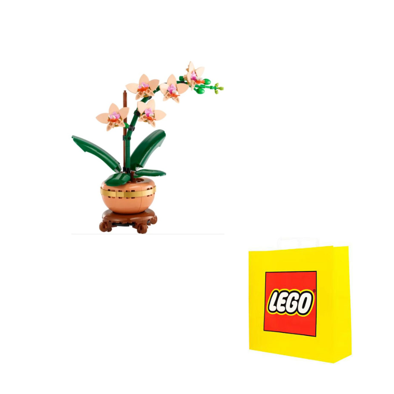 Конструктор LEGO "Мини-Орхидея с Этажеркой" (10343) - Boxette Shop